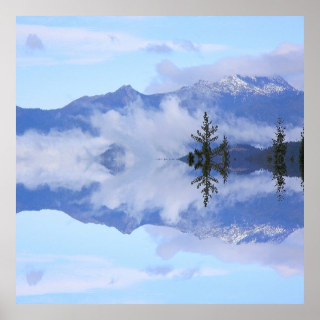 Affiche reflets des Trinity Alps...... (Devant)