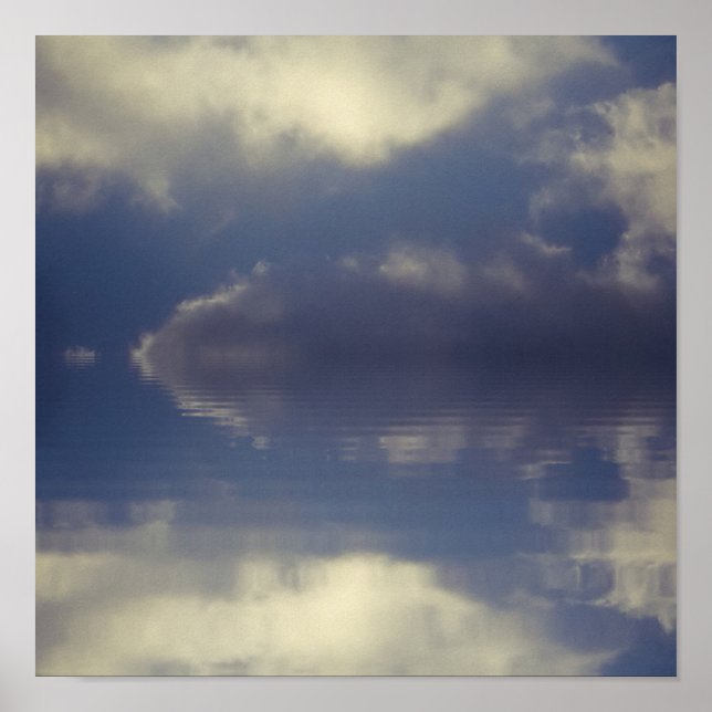Affiche Réflexion dans l'eau (Devant)