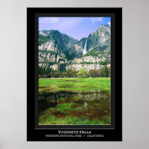 Affiche Réflexion de Yosemite Falls