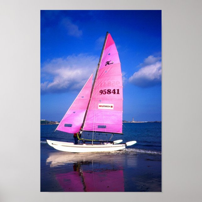 AFFICHE RÉFLEXION HOBIE CAT (Devant)
