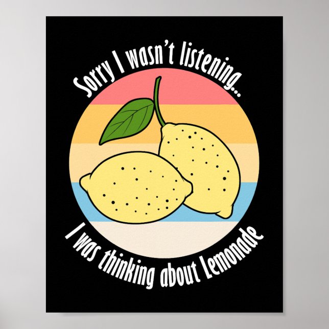 Affiche Réflexion sur Citrus Citrus Lemon (Devant)