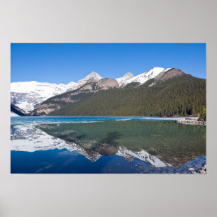 Affiche Réflexion sur le lac Louise - Banff NP, Canada