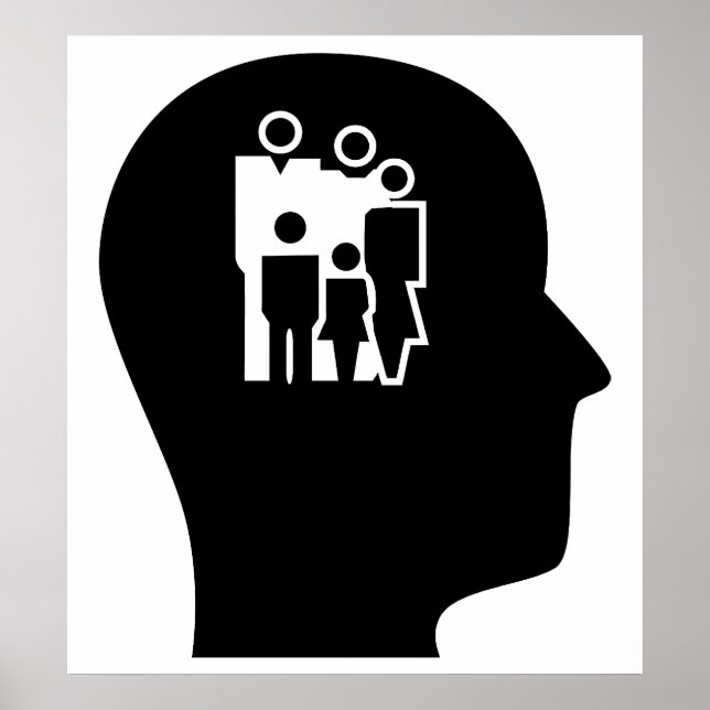 Affiche Réflexion sur le travail social (Devant)