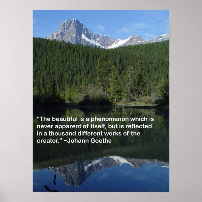 Affiche Réflexions (Devant)