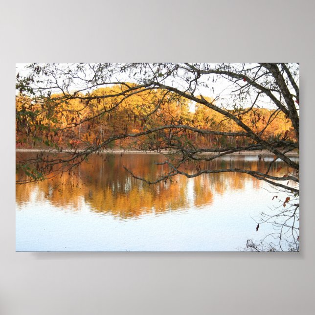 Affiche Réflexions automne (Devant)