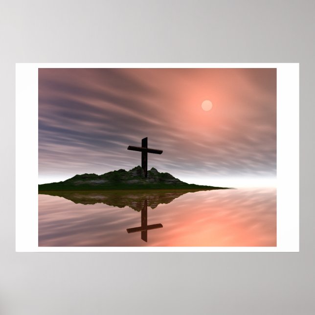 Affiche réflexions célestes (Devant)