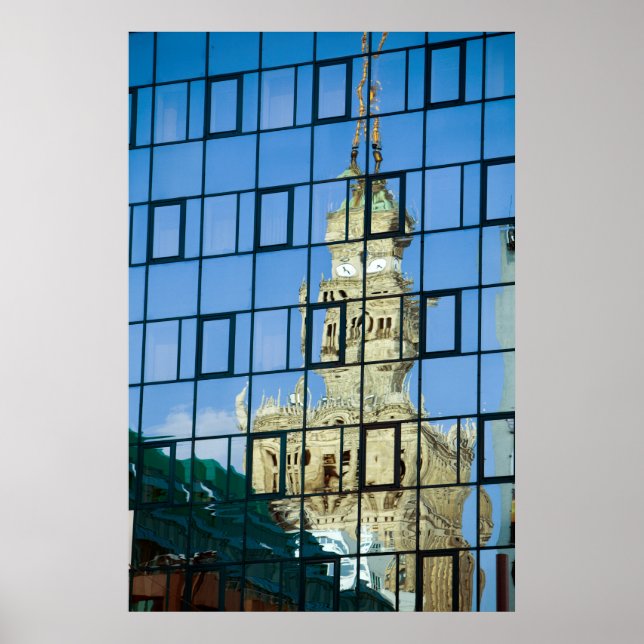 Affiche Réflexions de construction (Devant)