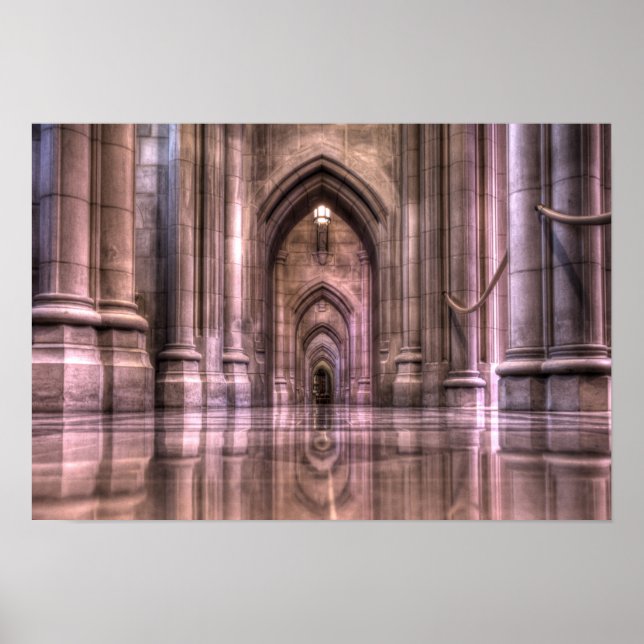 Affiche Réflexions de la cathédrale nationale de Washingto (Devant)