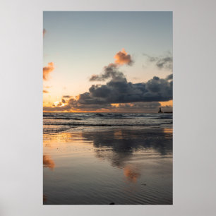 Affiche Réflexions de Roker Beach