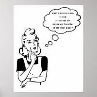 Réflexions d'une ménagère rétro sarcastique