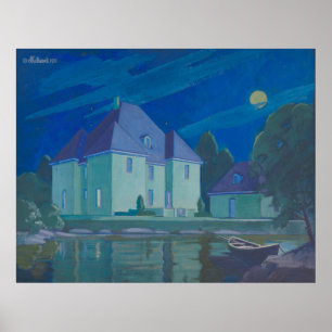 Affiche Réflexions en Normandie - Kulhanek (1971)