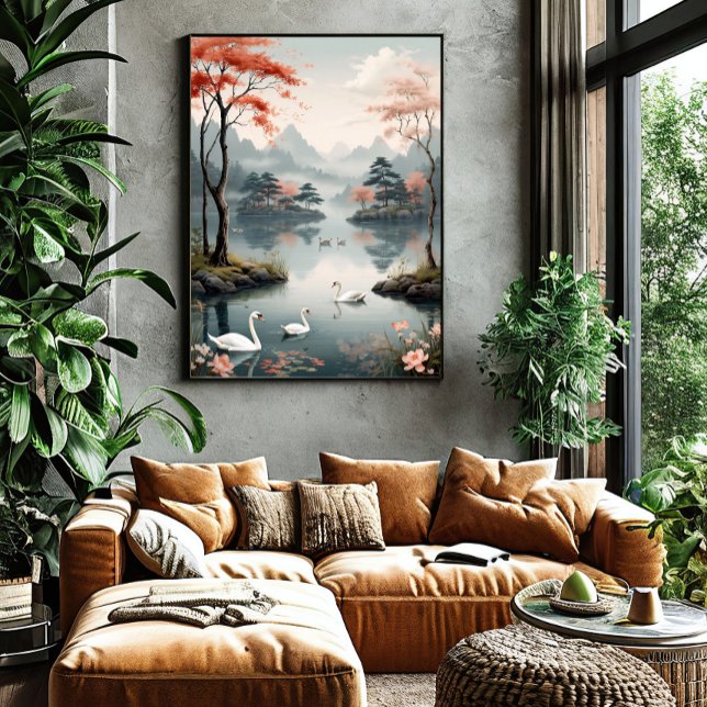 Affiche Réflexions sur la sérénité (Créateur téléchargé)