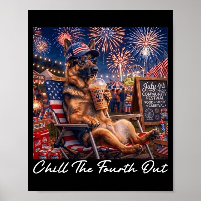 Affiche Refroidir le quatrième drôle de café de berger all (Devant)