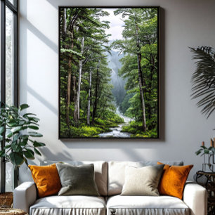 Affiche Refuge de la Cascade Verte