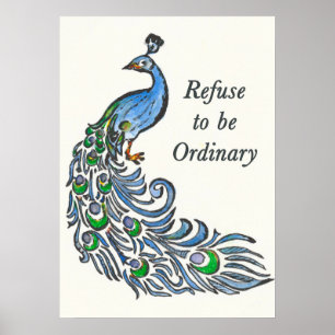 Affiche Refuser d'être ordinaire