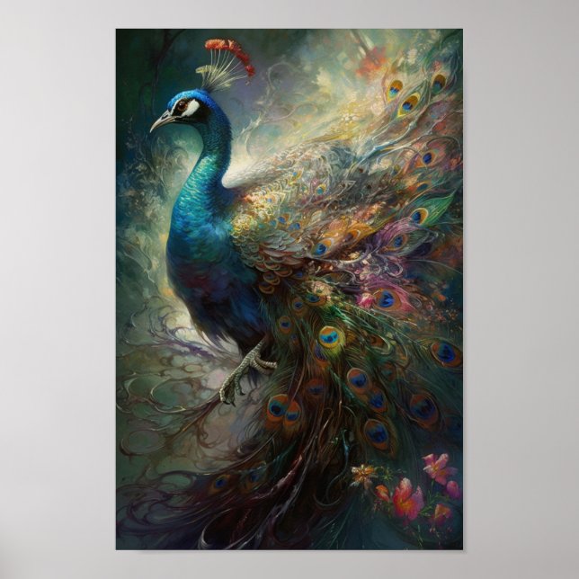 Affiche Regal Beauty Peacock (Devant)