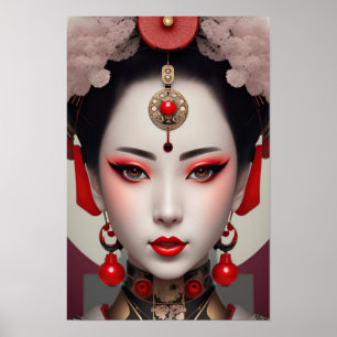 Affiche Regard sur Geisha