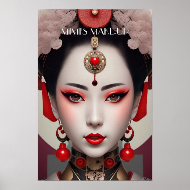 Affiche Regard sur Geisha (Devant)
