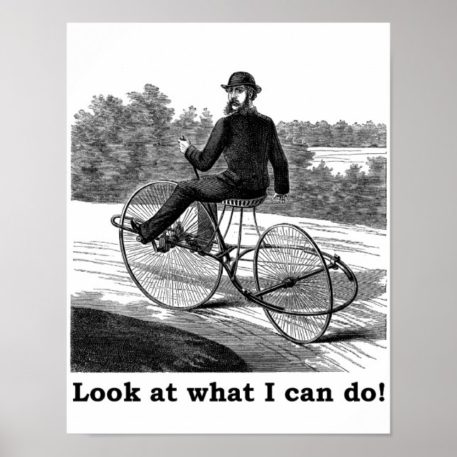 Affiche Regarde ce que je peux faire ! (Devant)