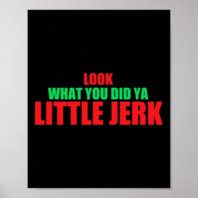 Affiche Regarde ce que tu as fait, petit imbécile, Joyeux  (Devant)