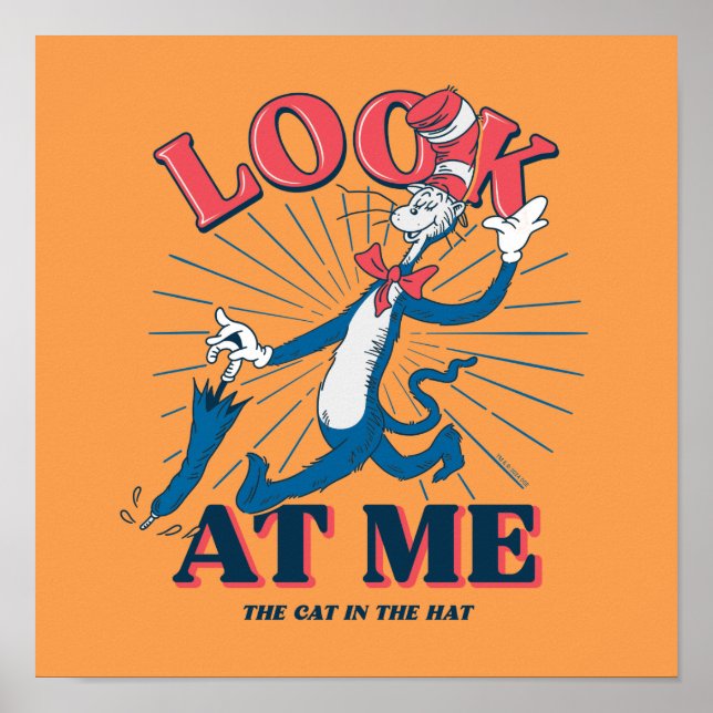 Affiche Regarde-Moi Chat Dans Le Casquette (Devant)