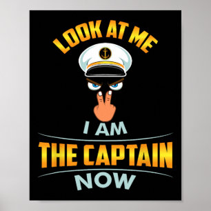 Affiche Regarde-Moi Je Suis Le Capitaine Maintenant Yeux C