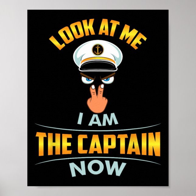Affiche Regarde-Moi Je Suis Le Capitaine Maintenant Yeux C (Devant)
