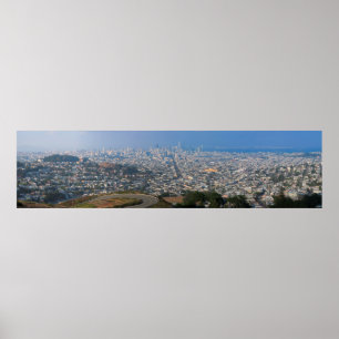 Affiche Regardez des crêtes San Francisco de jumeau