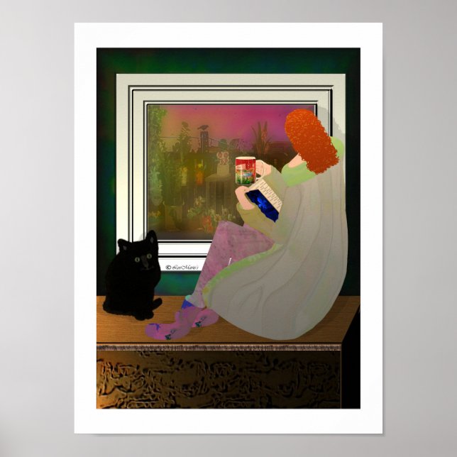 Affiche Regardez l'affiche de design créatif de LeeMarie (Devant)