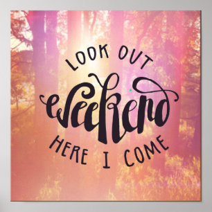 Affiche Regardez Le Week-End Ici Je Viens