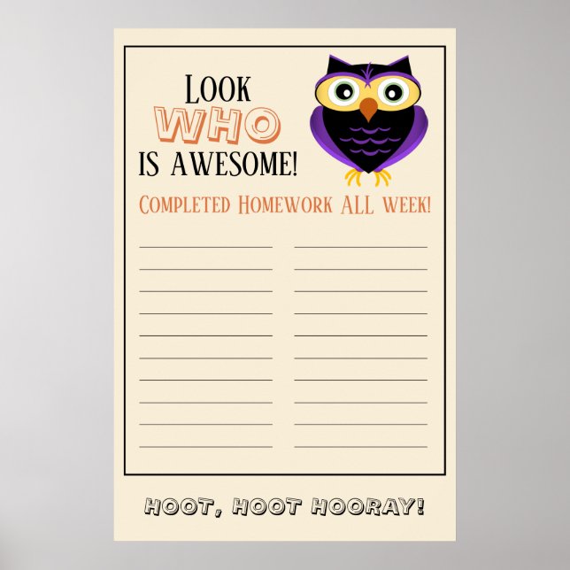 Affiche Regardez QUI est génial 24" x 36" (Devant)