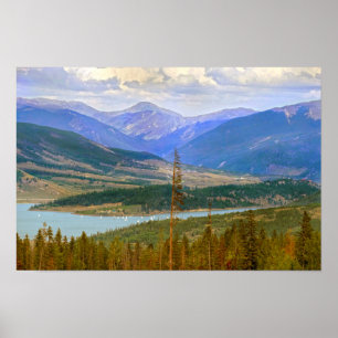 Affiche Régate du lac Dillon, Colorado