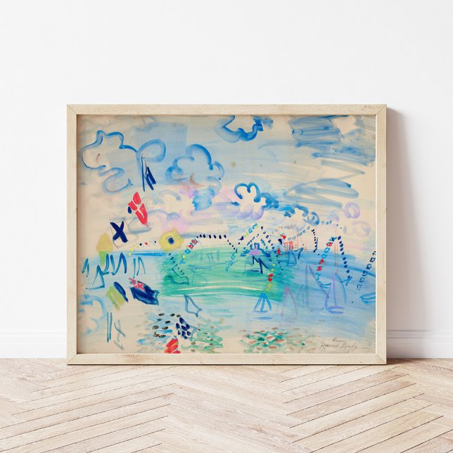 Affiche Régates à Cowes | Raoul Dufy (Créateur téléchargé)