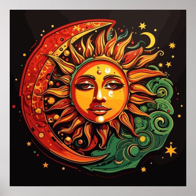 Affiche Reggae Sun & Moon (Devant)