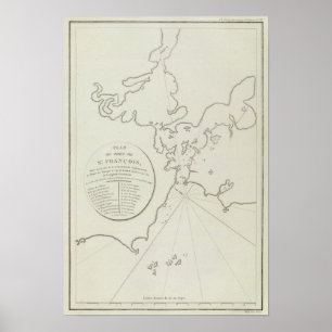 Affiche Région de Baie de San Franciso de la Californie