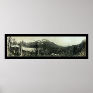 Affiche Région de Juneau Alaska Photo 1908