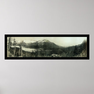 Affiche Région de Juneau Alaska Photo 1908