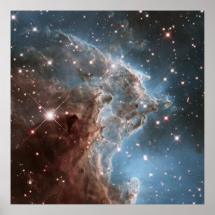 Affiche Région de mise en marche Ngc 2174, Nebula tête de 