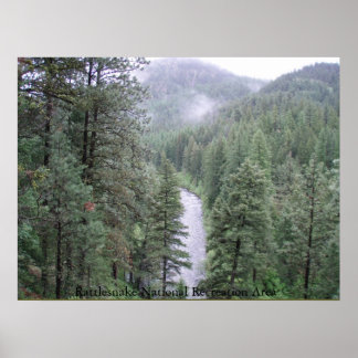 Affiche Région récréative nationale de Rattlesnake