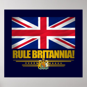 Affiche Règle Britannia !