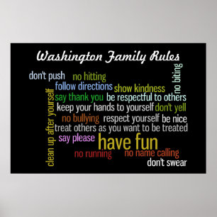 Affiche Règlement du Parlement