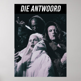 Affiche Règles de Die Antwoord