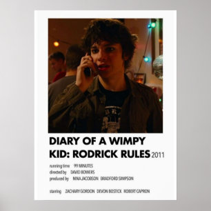 Affiche Règles Rodrick