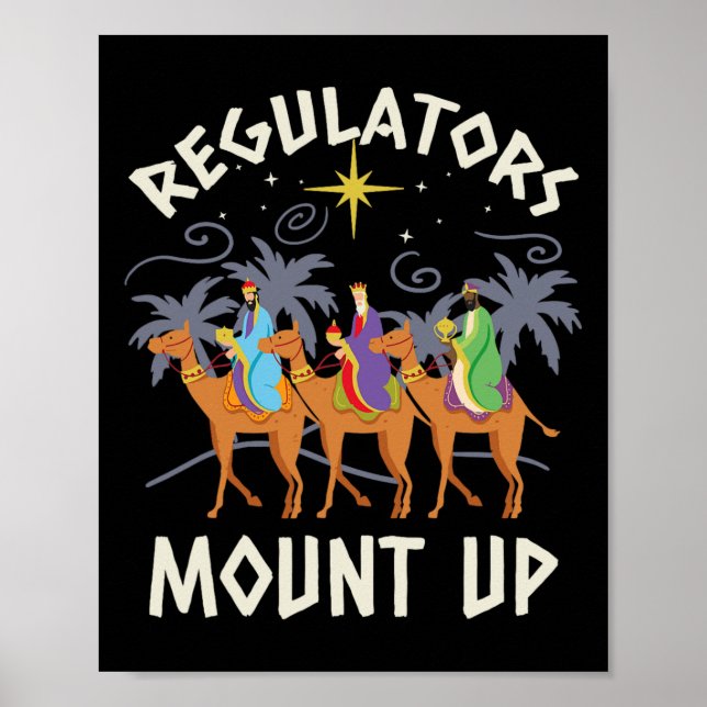 Affiche Regulators Mount Up Funny Holiday Christmas Wise M (Devant)