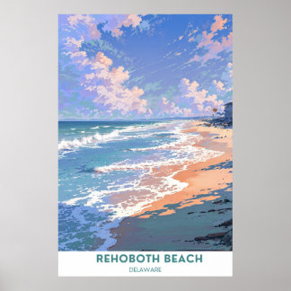 Affiche Rehoboth Beach, Delaware