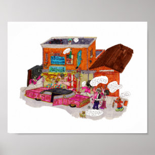 Affiche Reikeos Bar - Disco À Trois Dollars