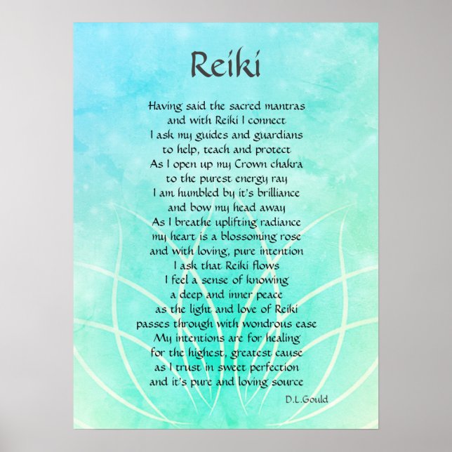 Affiche Reiki (Devant)