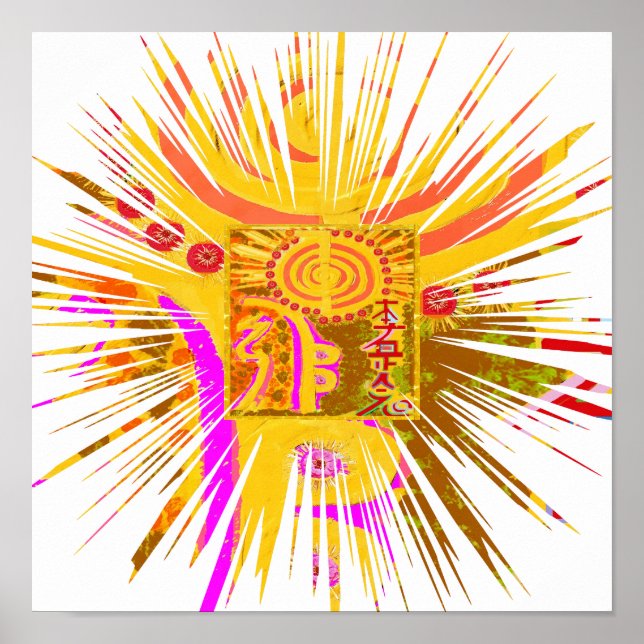 Affiche REIKI Healing (Devant)