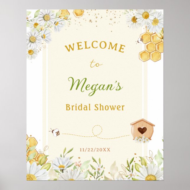 Affiche Reine Abeille Mariée Futur Mariage Bumblebee Brida (Devant)