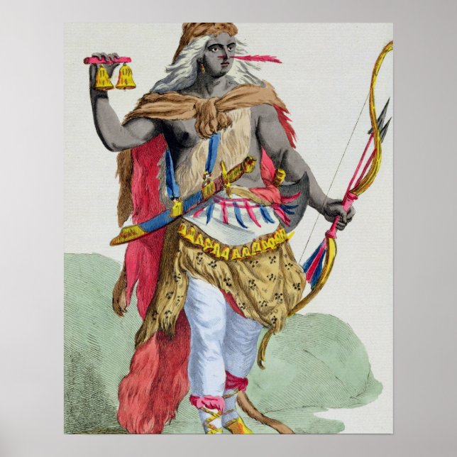 Affiche Reine Anna Nzinga (1583-1663), de Receuil des E (Devant)